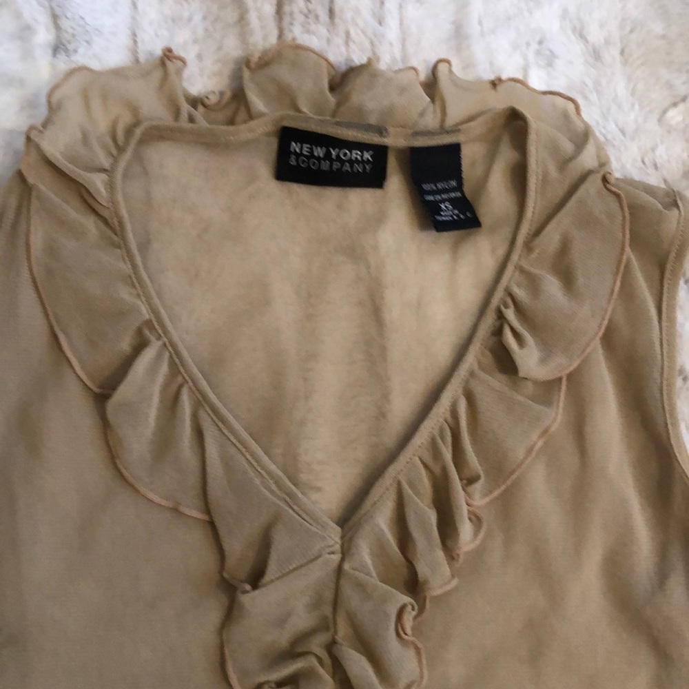 NY&C Sheer Top - Just add a Cami - Picture 2 of 4